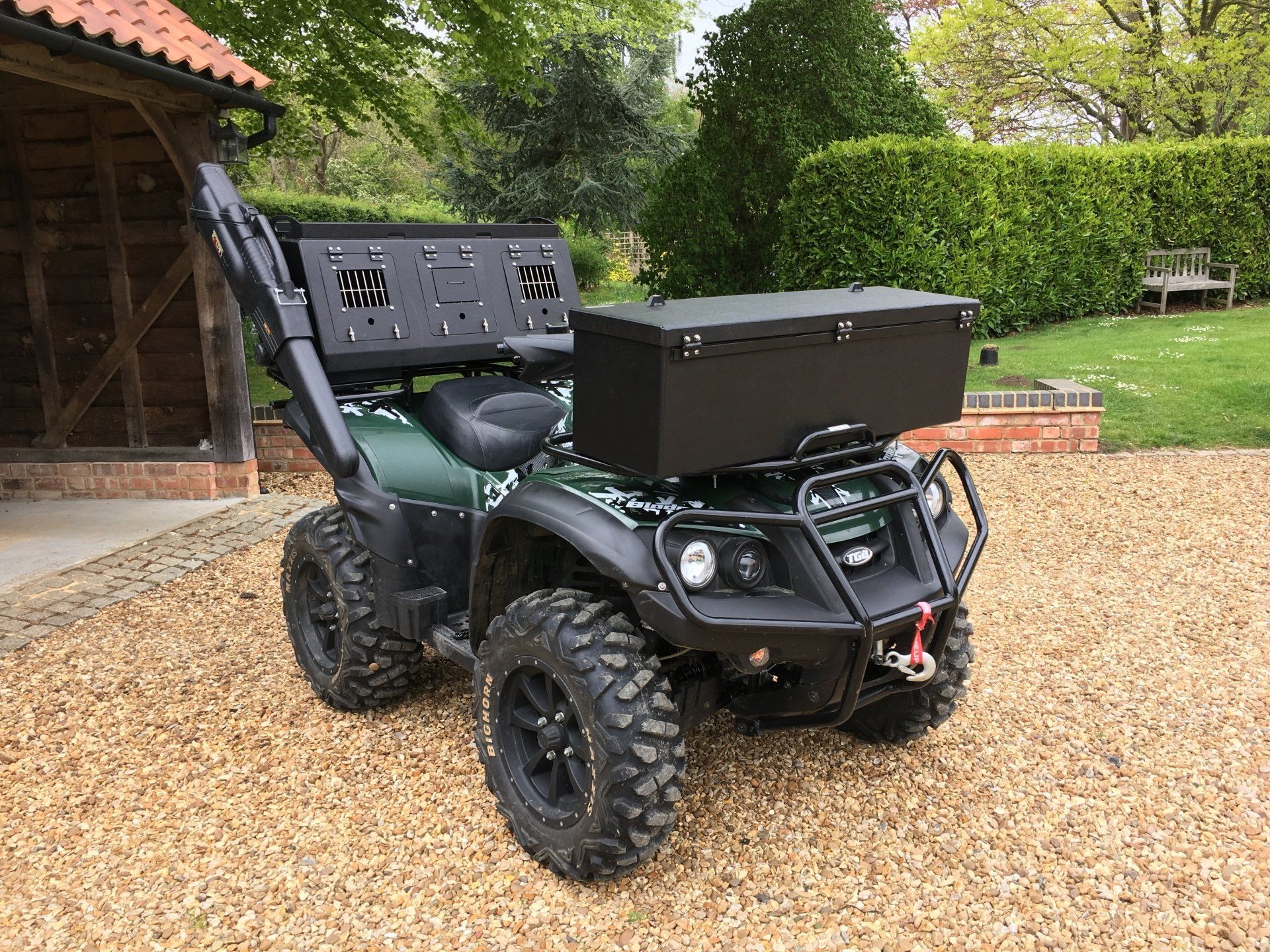 Dog box for discount atv